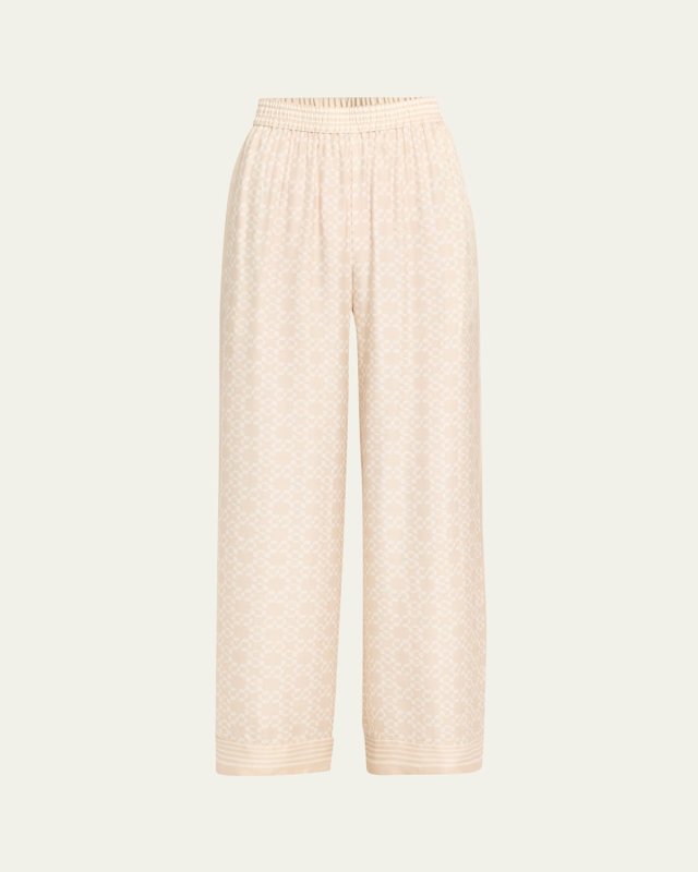 Zuna Straight-Leg Pajama Pants